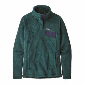 NWOT Women's L Re-Tool Snap-T® Fleece Pullover in Piki Green
